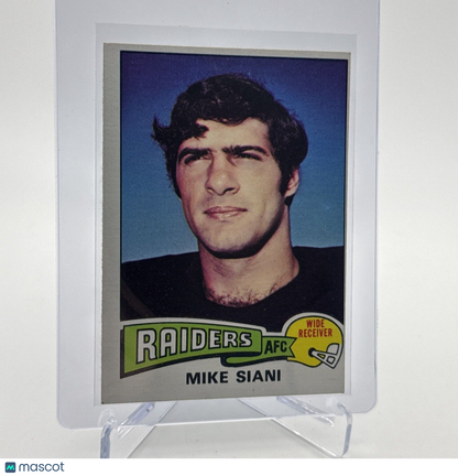 1975 Topps Mike Siani Football Card #151 NM Quality #4 FREE SHIPPING