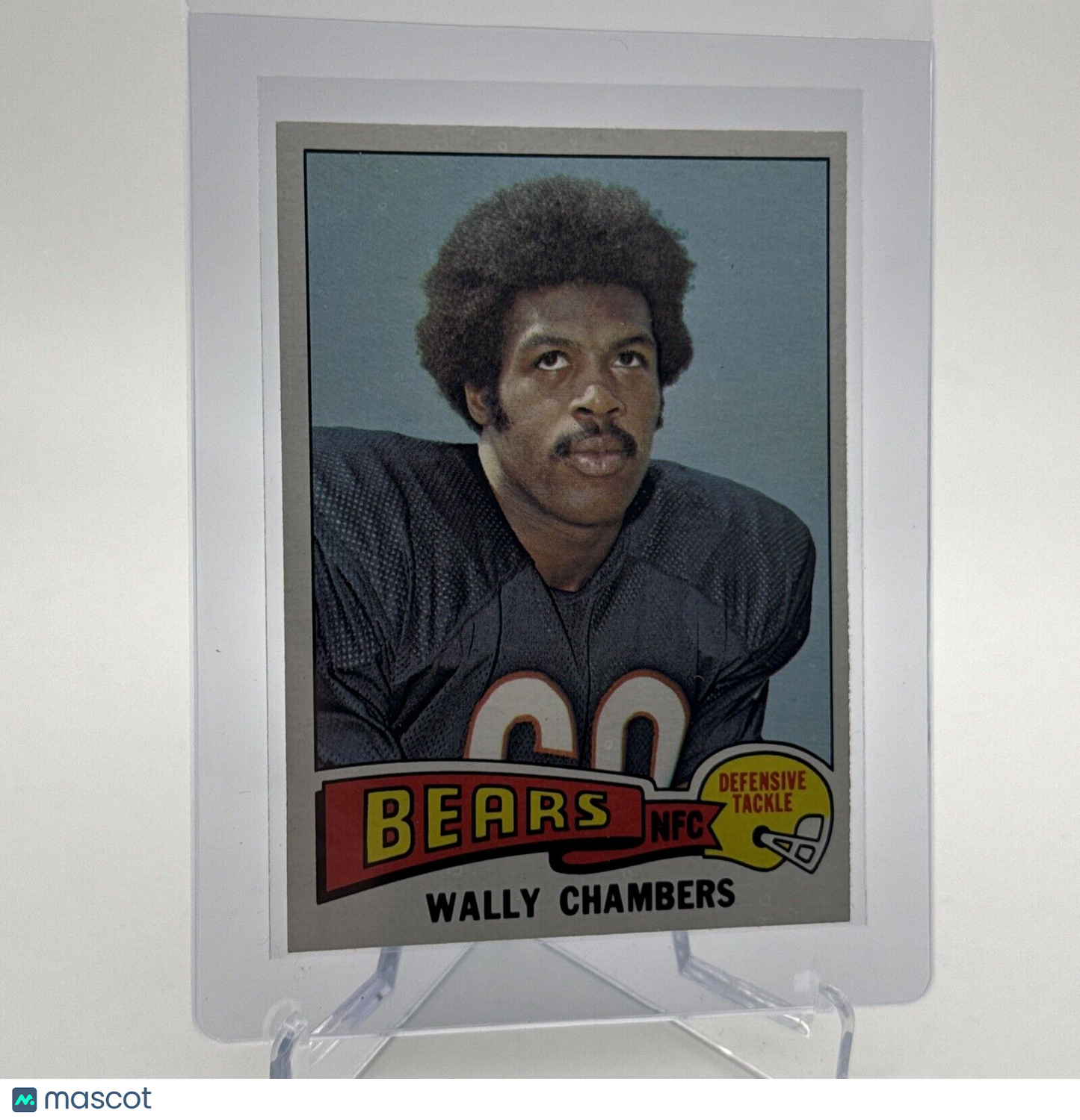 1975 Topps Wally Chambers Football Card #155 NM Quality #3 FREE SHIPPING