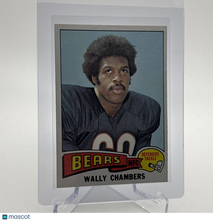1975 Topps Wally Chambers Football Card #155 NM Quality #3 FREE SHIPPING