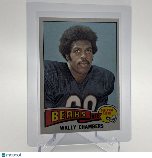 1975 Topps Wally Chambers Football Card #155 NM Quality #3 FREE SHIPPING