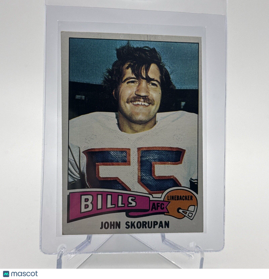 1975 Topps John Skorupan Football Card #246 NM Quality #2 FREE SHIPPING