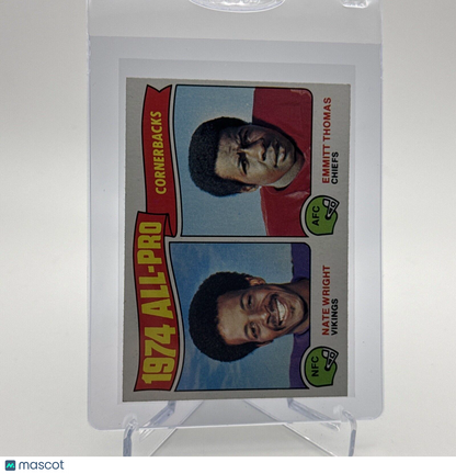 1975 Topps 1974 All-Pro Cornerbacks Football Card #220 NM #3 FREE SHIPPING