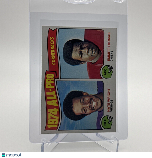 1975 Topps 1974 All-Pro Cornerbacks Football Card #220 NM #3 FREE SHIPPING