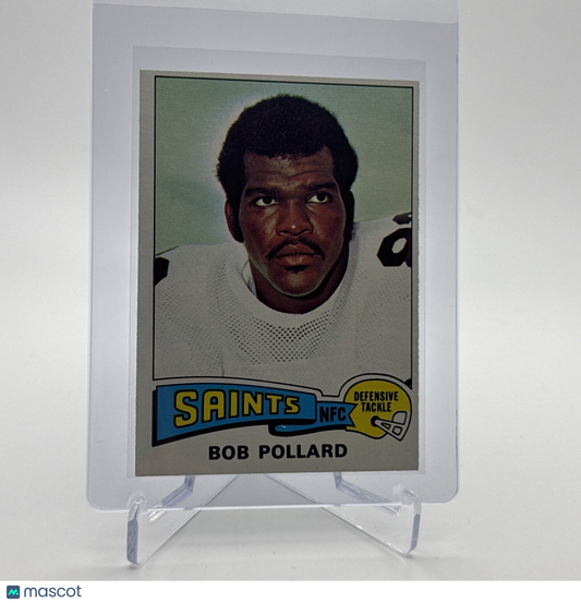1975 Topps Bob Pollard Football Card #63 NM Quality #4 FREE SHIPPING