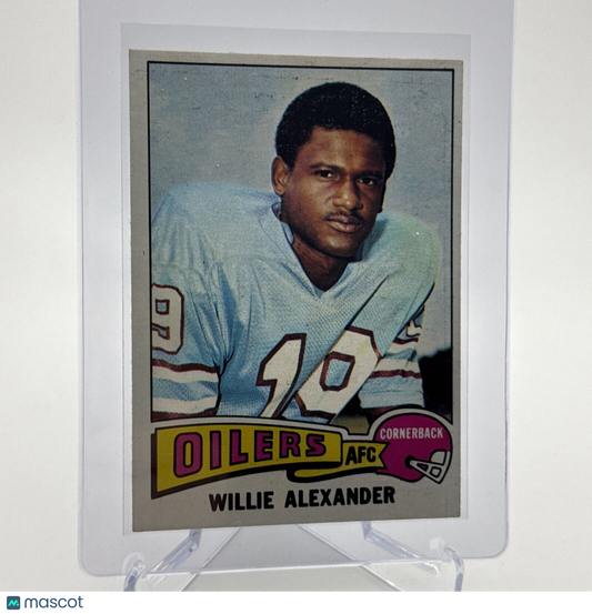 1975 Topps Willie Alexander Football Card #139 NM Quality #2 FREE SHIPPING