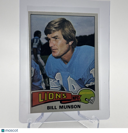 1975 Topps Bill Munson Football Card #172 NM Quality #3 FREE SHIPPING