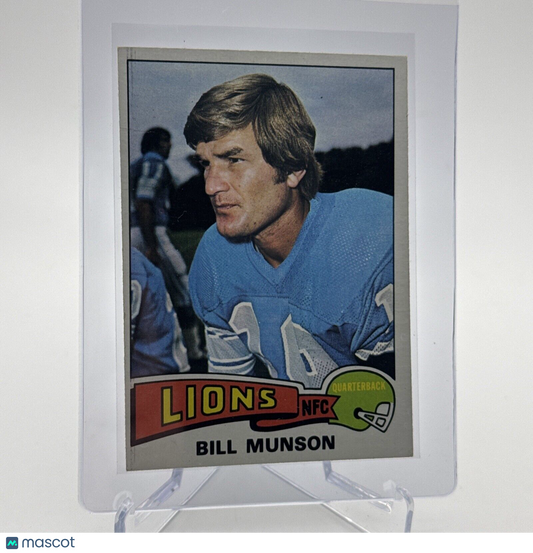 1975 Topps Bill Munson Football Card #172 NM Quality #3 FREE SHIPPING