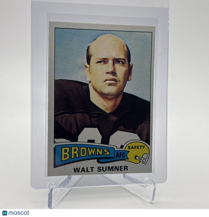 1975 Topps Walt Sumner Football Card #137 NM Quality #3 FREE SHIPPING
