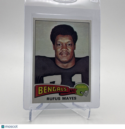 1975 Topps Rufus Mayes Football Card #168 NM Quality #4 FREE SHIPPING