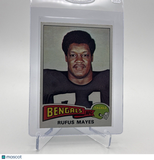 1975 Topps Rufus Mayes Football Card #168 NM Quality #4 FREE SHIPPING