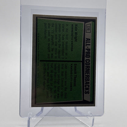 1975 Topps 1974 All-Pro Cornerbacks Football Card #220 NM #2 FREE SHIPPING