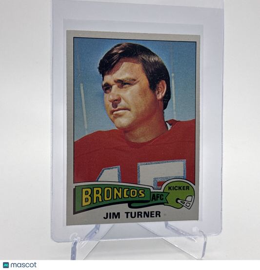 1975 Topps Jim Turner Football Card #158 NM Quality #3 FREE SHIPPING