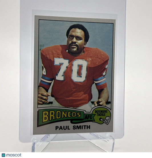 1975 Topps Paul Smith Football Card #45 NM Quality #8 FREE SHIPPING