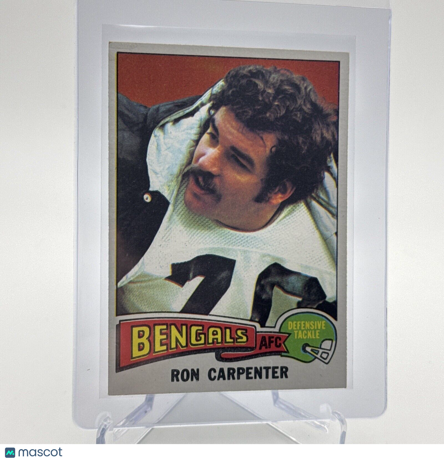 1975 Topps Ron Carpenter Football Card #197 NM Quality #4 FREE SHIPPING