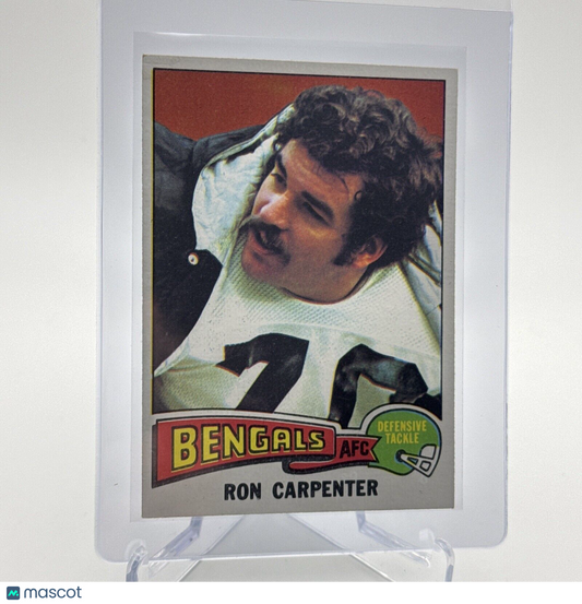 1975 Topps Ron Carpenter Football Card #197 NM Quality #4 FREE SHIPPING