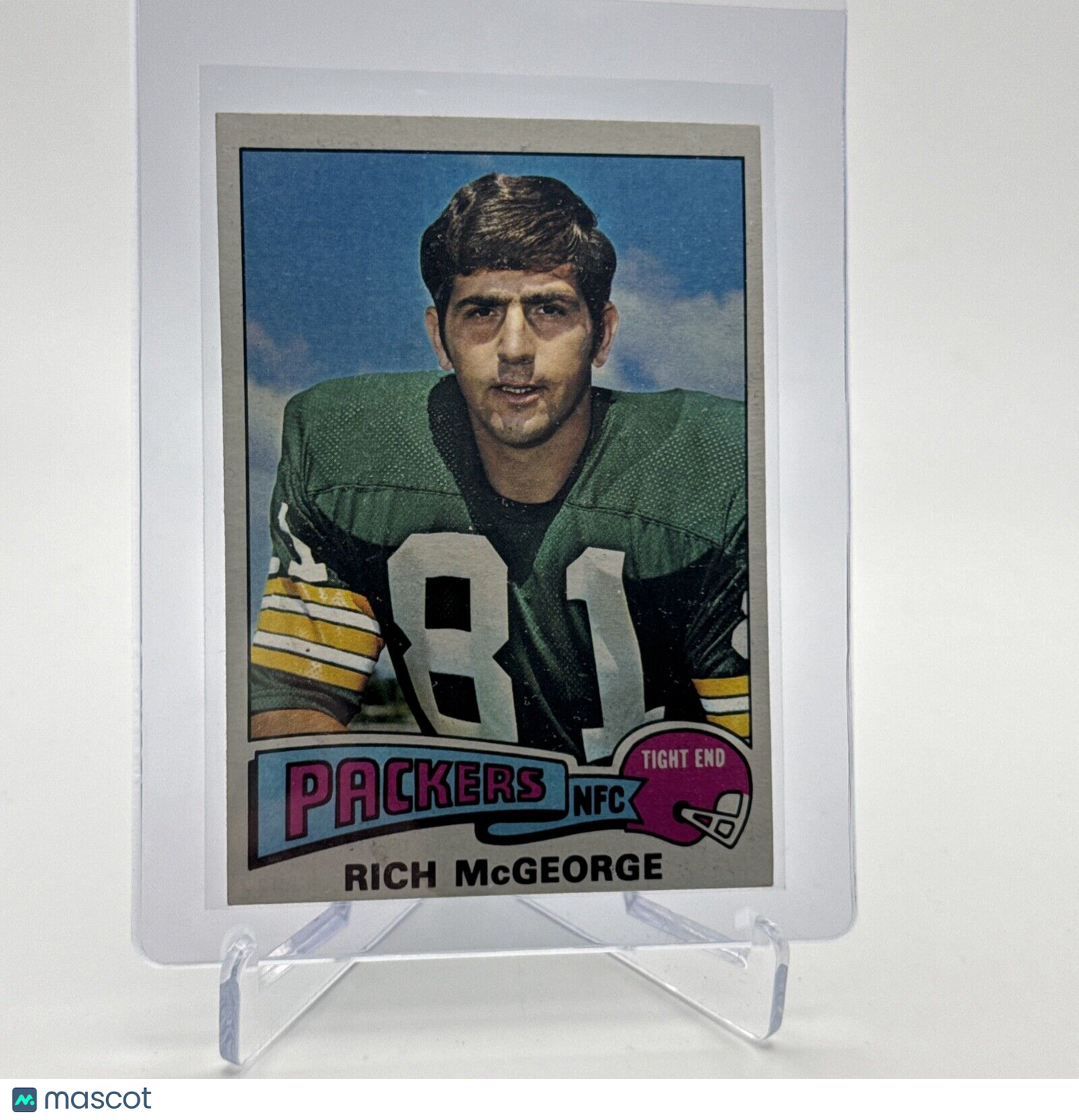 1975 Topps Rich McGeorge Football Card #178 NM Quality #2 FREE SHIPPING