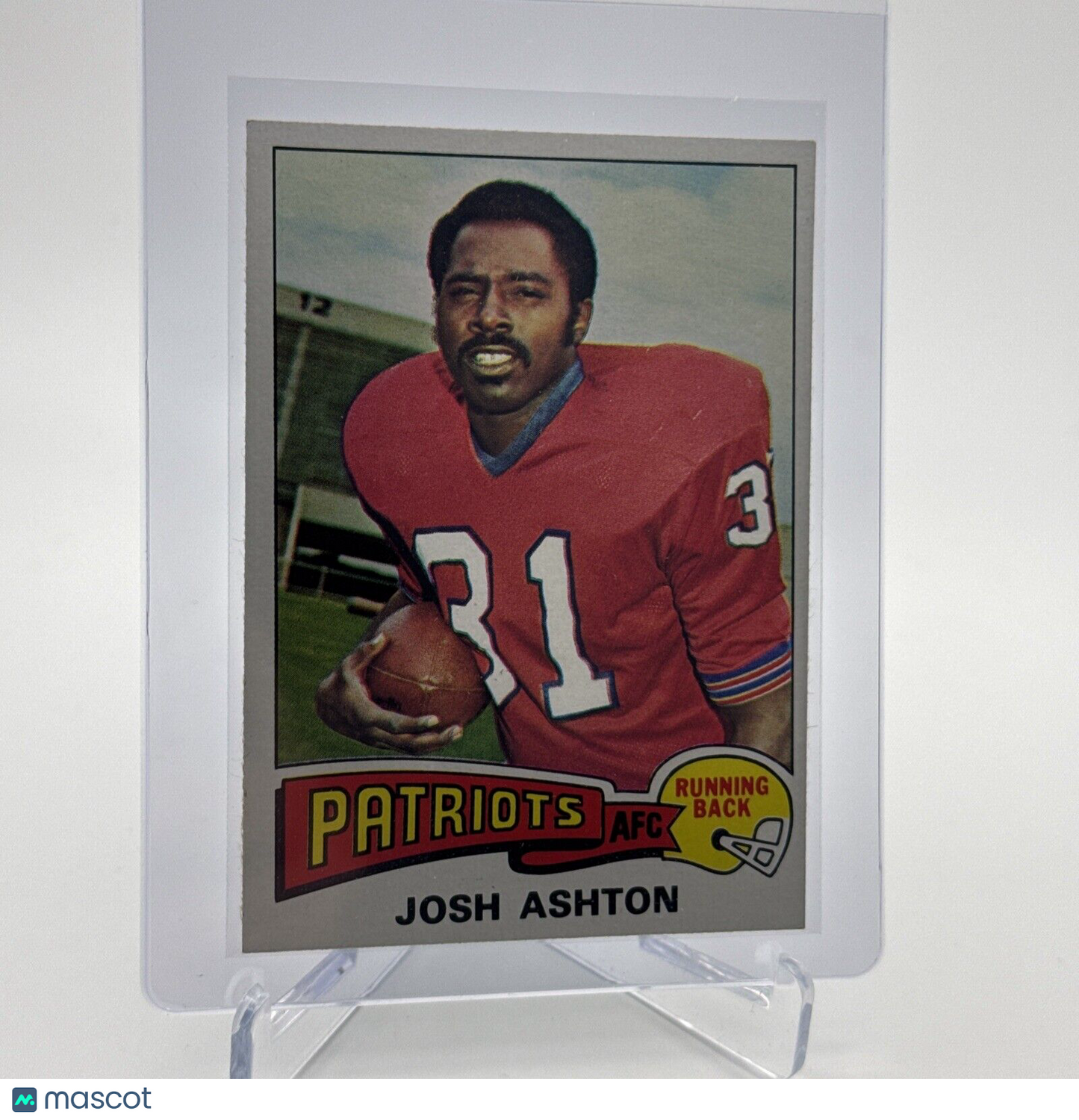 1975 Topps Josh Ashton Football Card #266 NM Quality #2 FREE SHIPPING