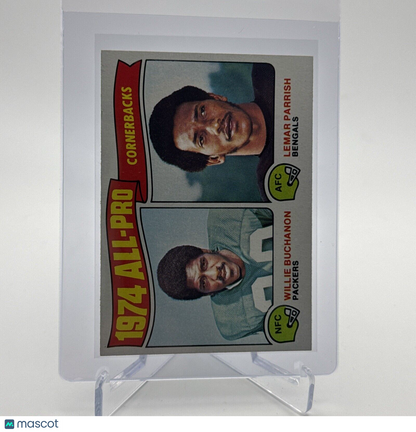 1975 Topps 1974 All-Pro Cornerbacks Football Card #221 NM #2  FREE SHIPPING