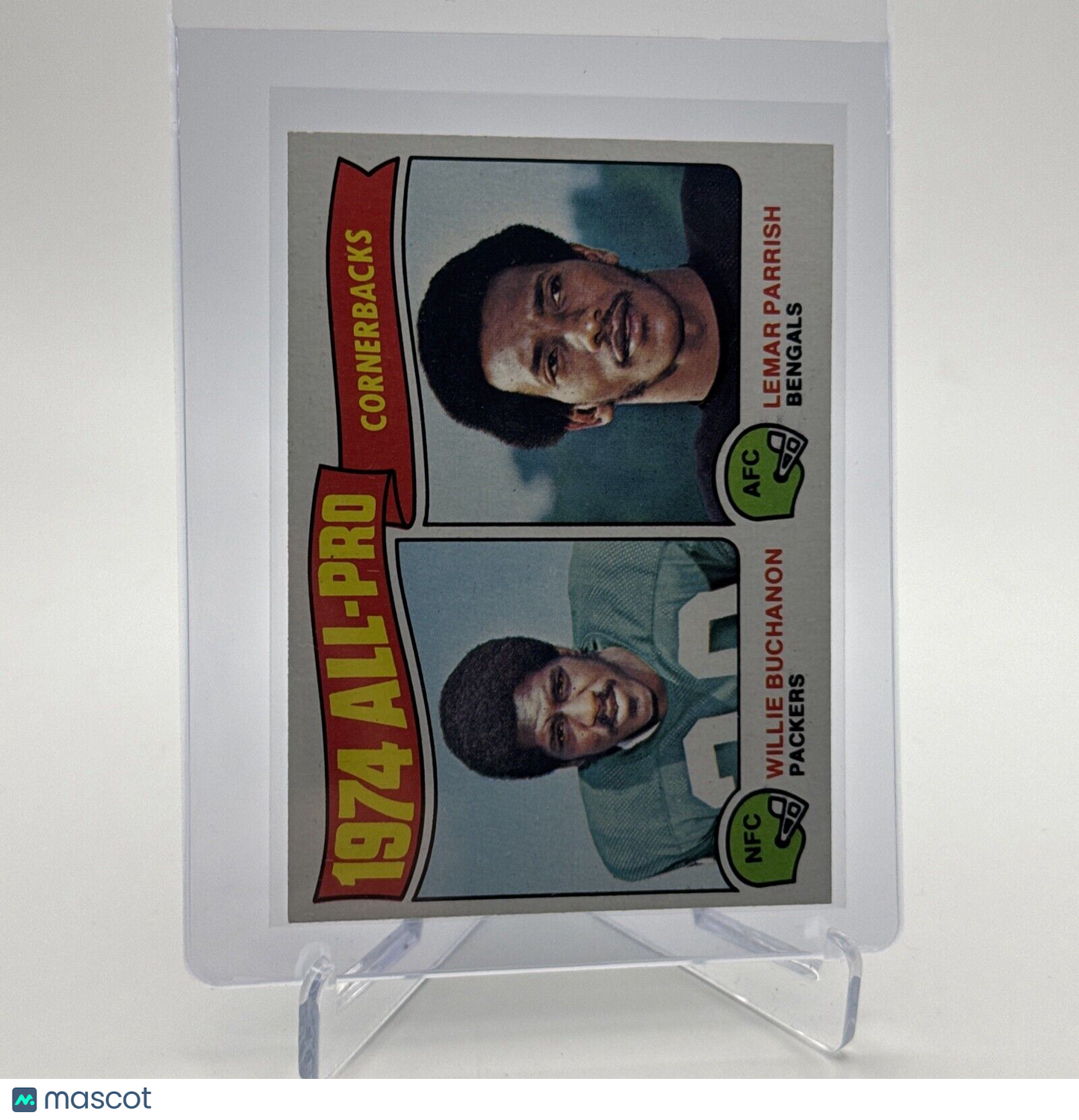 1975 Topps 1974 All-Pro Cornerbacks Football Card #221 NM #3  FREE SHIPPING