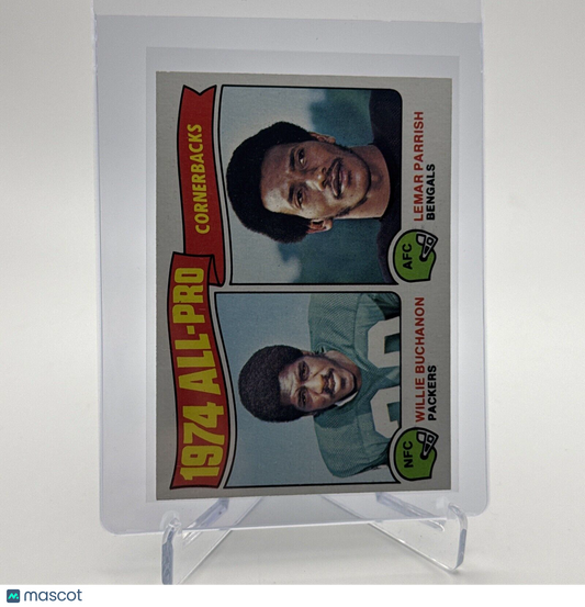 1975 Topps 1974 All-Pro Cornerbacks Football Card #221 NM #3  FREE SHIPPING