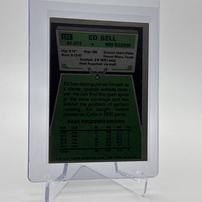 1975 Topps Ed Bell Football Card #122 NM Quality #3 FREE SHIPPING