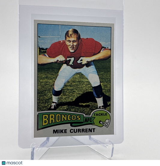1975 Topps Mike Current Football Card #77 NM Quality #5 FREE SHIPPING