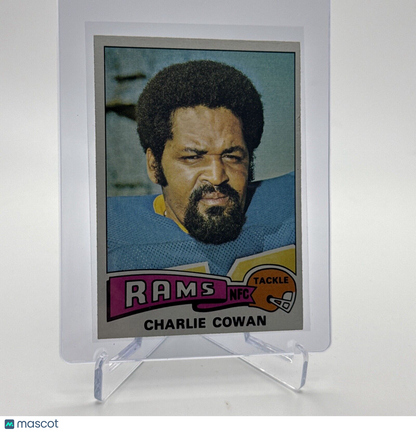1975 Topps Charles Cowan Football Card #92 NM Quality #6 FREE SHIPPING