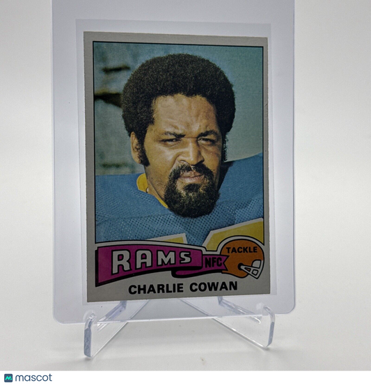 1975 Topps Charles Cowan Football Card #92 NM Quality #6 FREE SHIPPING