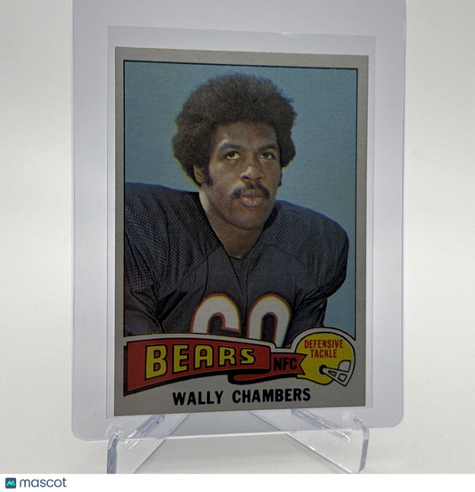 1975 Topps Wally Chambers Football Card #155 NM Quality #2 FREE SHIPPING