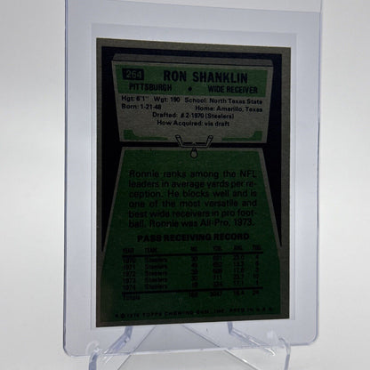 1975 Topps Ron Shanklin Football Card #264 NM Quality #3 FREE SHIPPING