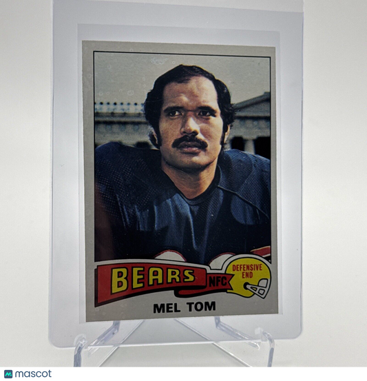 1975 Topps Mel Tom Football Card #184 NM Quality #2 FREE SHIPPING