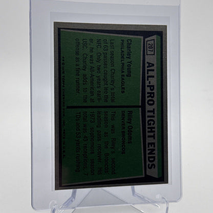 1975 Topps 1974 All-Pro Tight Ends Football Card #207 NM Quality 3 FREE SHIPPING