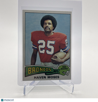 1975 Topps Haven Moses Football Card #17 NM Quality #3 FREE SHIPPING
