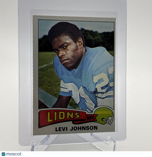 1975 Topps Levi Johnson Football Card #119 NM Quality #6 FREE SHIPPING