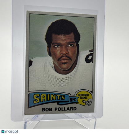 1975 Topps Bob Pollard Football Card #63 NM Quality #9 FREE SHIPPING