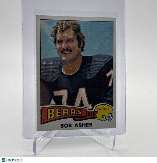 1975 Topps Bob Asher Football Card #11 NM Quality #4 FREE SHIPPING