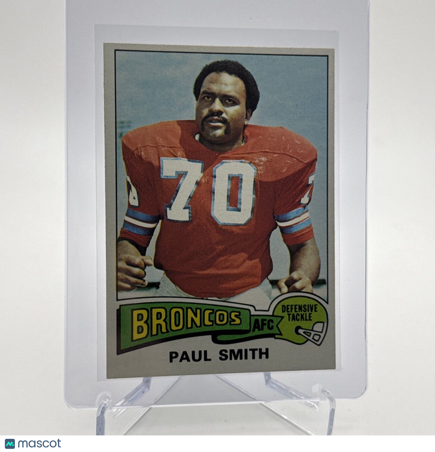 1975 Topps Paul Smith Football Card #45 NM Quality #7 FREE SHIPPING