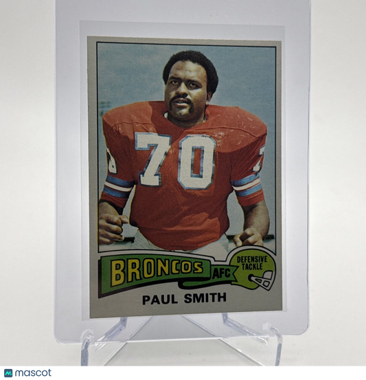 1975 Topps Paul Smith Football Card #45 NM Quality #7 FREE SHIPPING