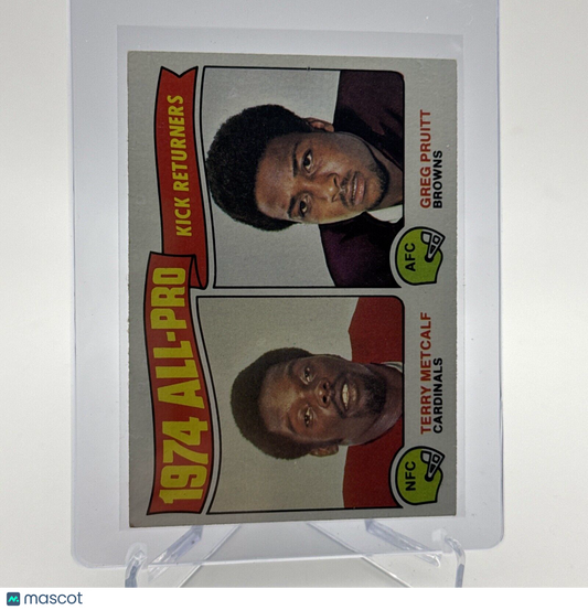 1975 Topps 1974 All-Pro Kick Returners Football Card #225 NM FREE SHIPPING