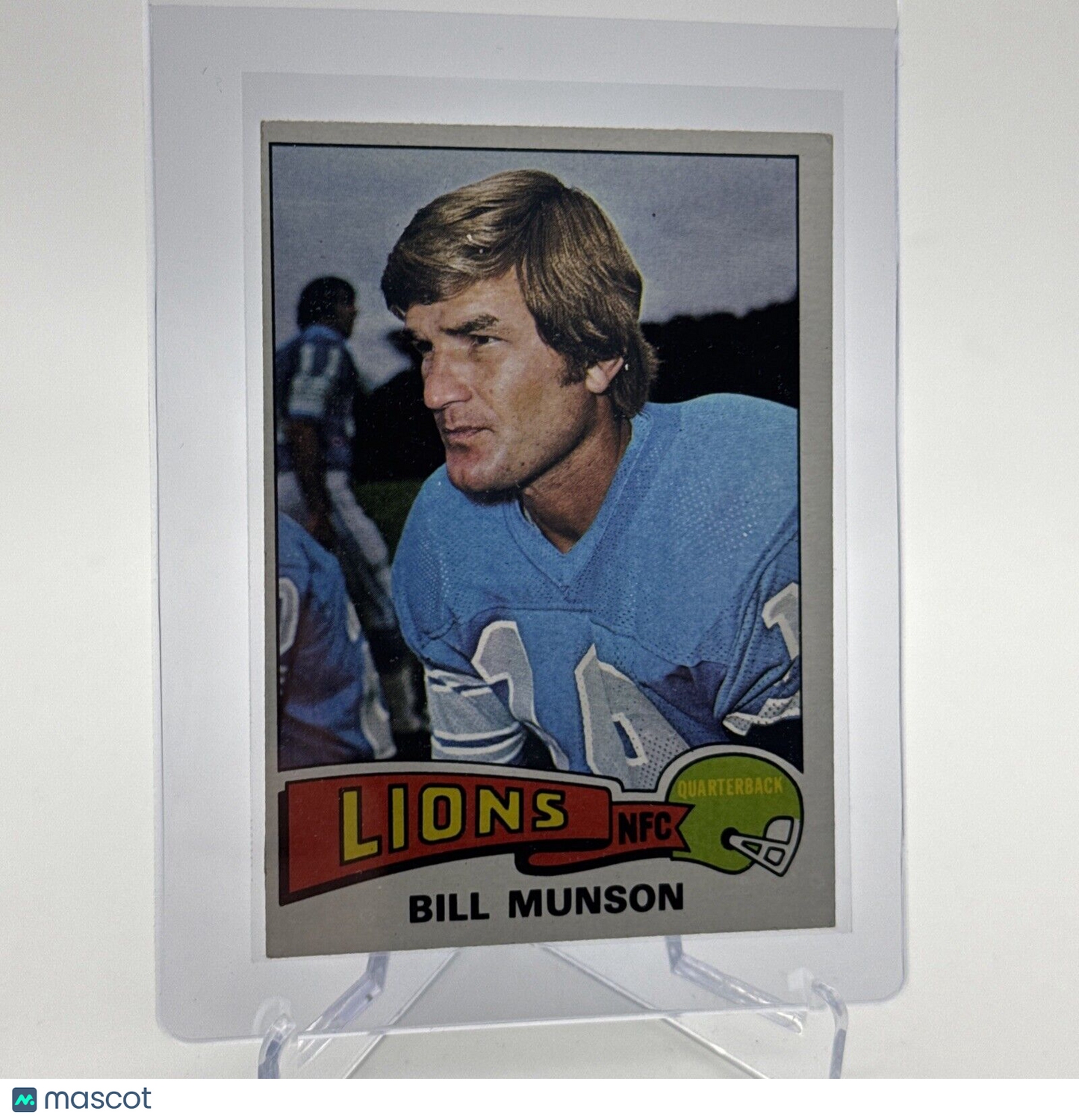1975 Topps Bill Munson Football Card #172 NM Quality #2 FREE SHIPPING