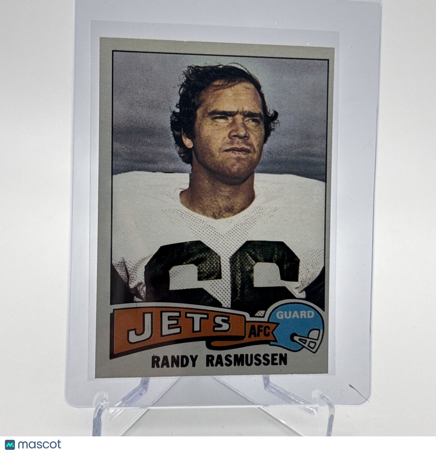 1975 Topps Randy Rasmussen Football Card #36 NM Quality #7 FREE SHIPPING