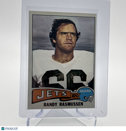 1975 Topps Randy Rasmussen Football Card #36 NM Quality #7 FREE SHIPPING