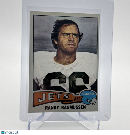 1975 Topps Randy Rasmussen Football Card #36 NM Quality #7 FREE SHIPPING