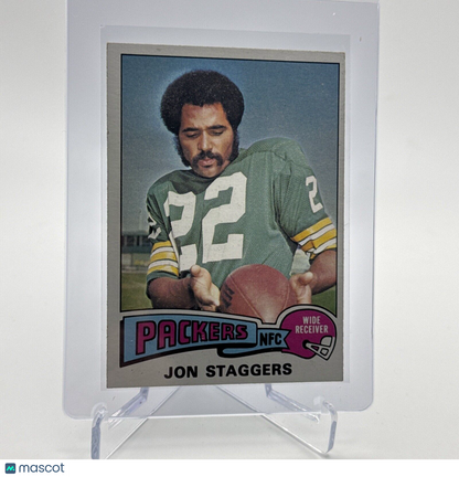 1975 Topps Jon Staggers Football Card #93 NM Quality #5 FREE SHIPPING