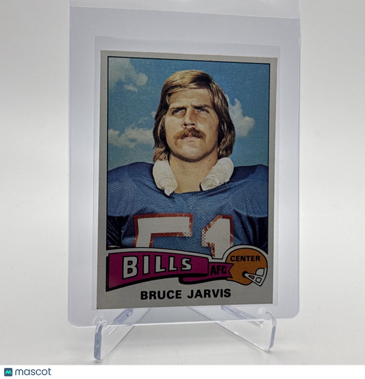 1975 Topps Bruce Jarvis Football Card #27 NM Quality #5 FREE SHIPPING