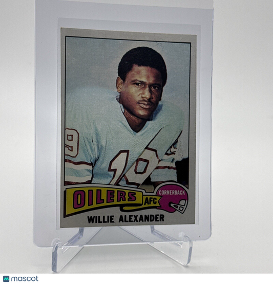 1975 Topps Willie Alexander Football Card #139 NM Quality FREE SHIPPING