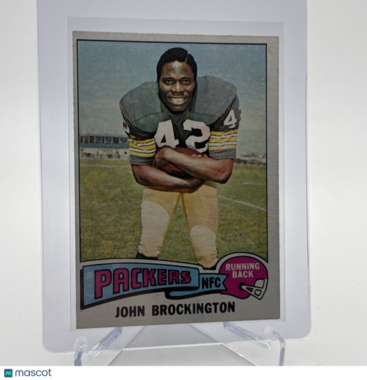 1975 Topps John Brockington Football Card #150 NM Quality #2 FREE SHIPPING