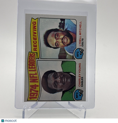 1975 Topps 1974 NFL Receiving Leaders Football Card #3 NM #4 FREE SHIPPING