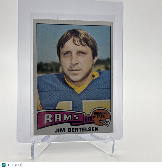 1975 Topps Jim Bertelsen Football Card #121 NM Quality #2 FREE SHIPPING