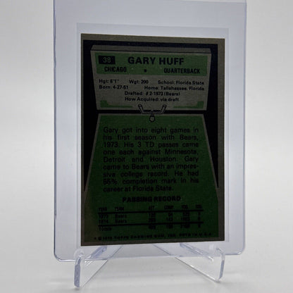 1975 Topps Gary Huff Football Card #38 NM Quality #4 FREE SHIPPING